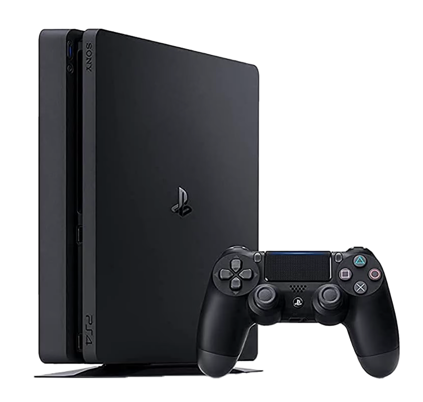جهاز سوني بلاي ستيشن 4 سليم بسعة 500 جيجابايت - اللون الأسود، مع ضمان