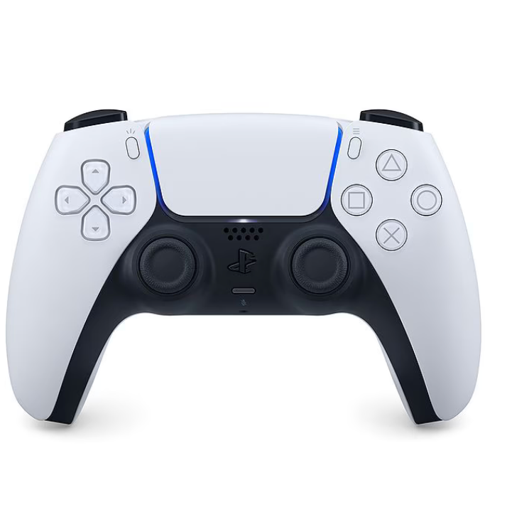 وحدة تحكم ألعاب لاسلكية سوني PS5 DualSense - اللون الأبيض